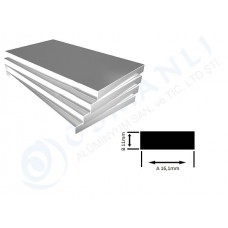 Alüminyum Lama 16,1mm  11mm